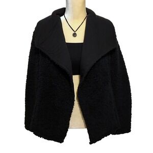 Marc New York MNY NWT Sherpa Open Front Jacket Women S